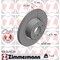 Zimmermann Brake Disc - Standard/Coated, 150349520 150349520 - alternate 2
